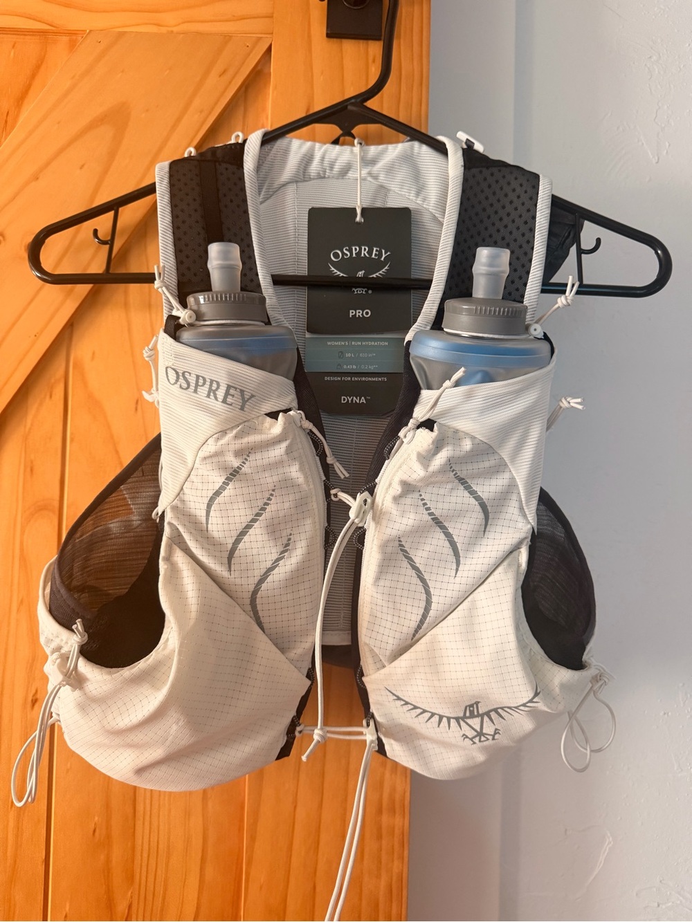 Osprey Pro Dyna Hydration Running Vest 10L - Front-Load Bottle Pockets